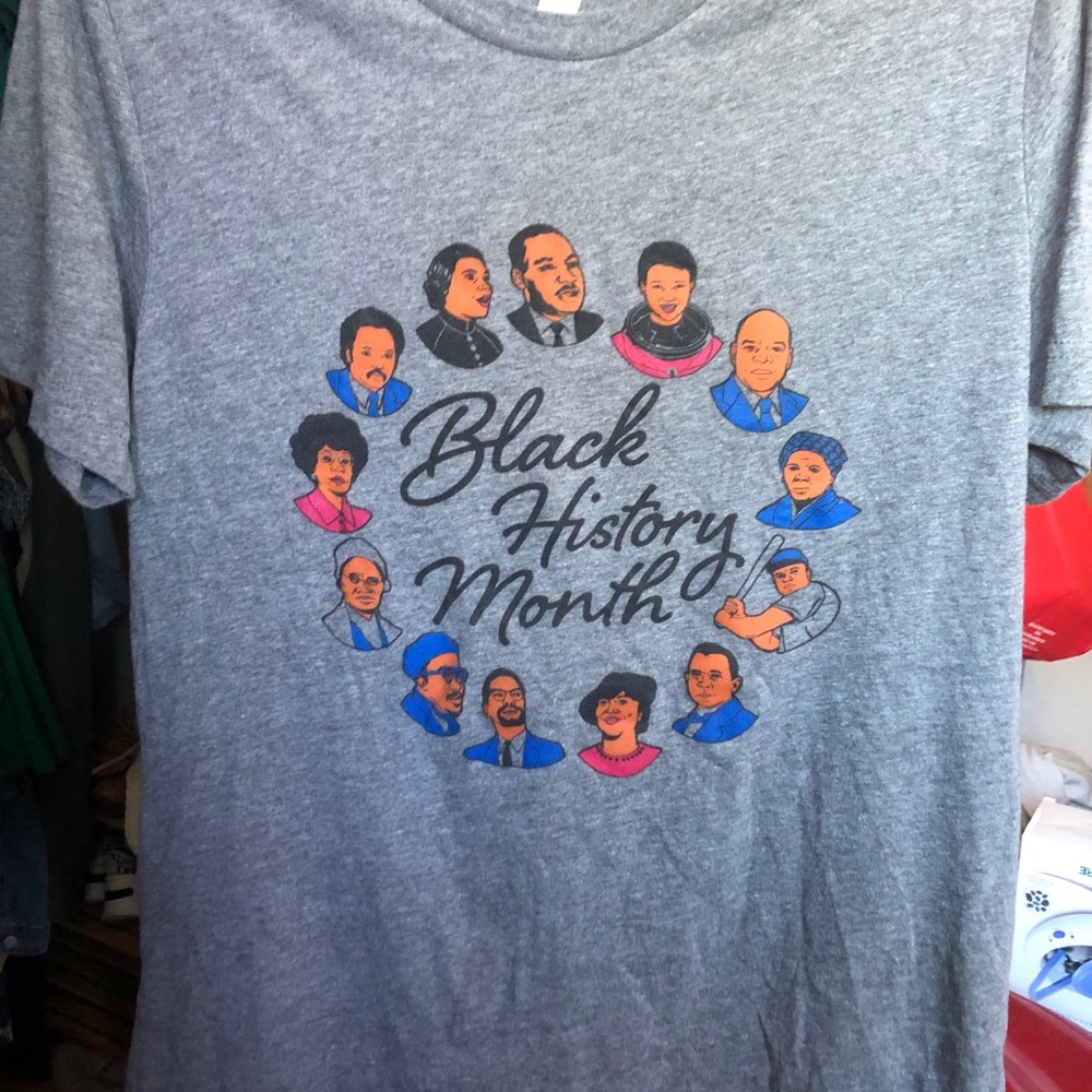 Black History Month Tee Shirt (women’s medium)